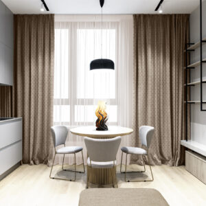 GLISTER Half-Circle Blinds