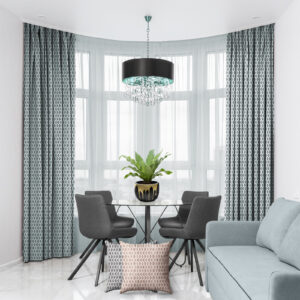GLISTER Half-Circle Blinds