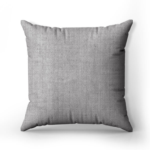 Beige cushion home decor, on a bench LEMMA Pyramid Plain Cushion